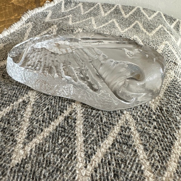 RARE Lenox Handcrafted Christian Religious “Footprints in Crystal, Inspirational - Picture 6 of 12